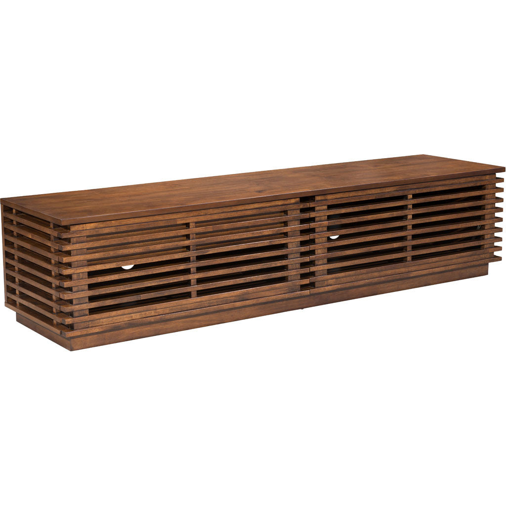 Linear Long Console Walnut