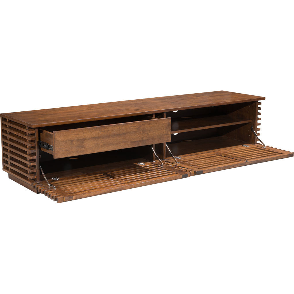 Linear Long Console Walnut