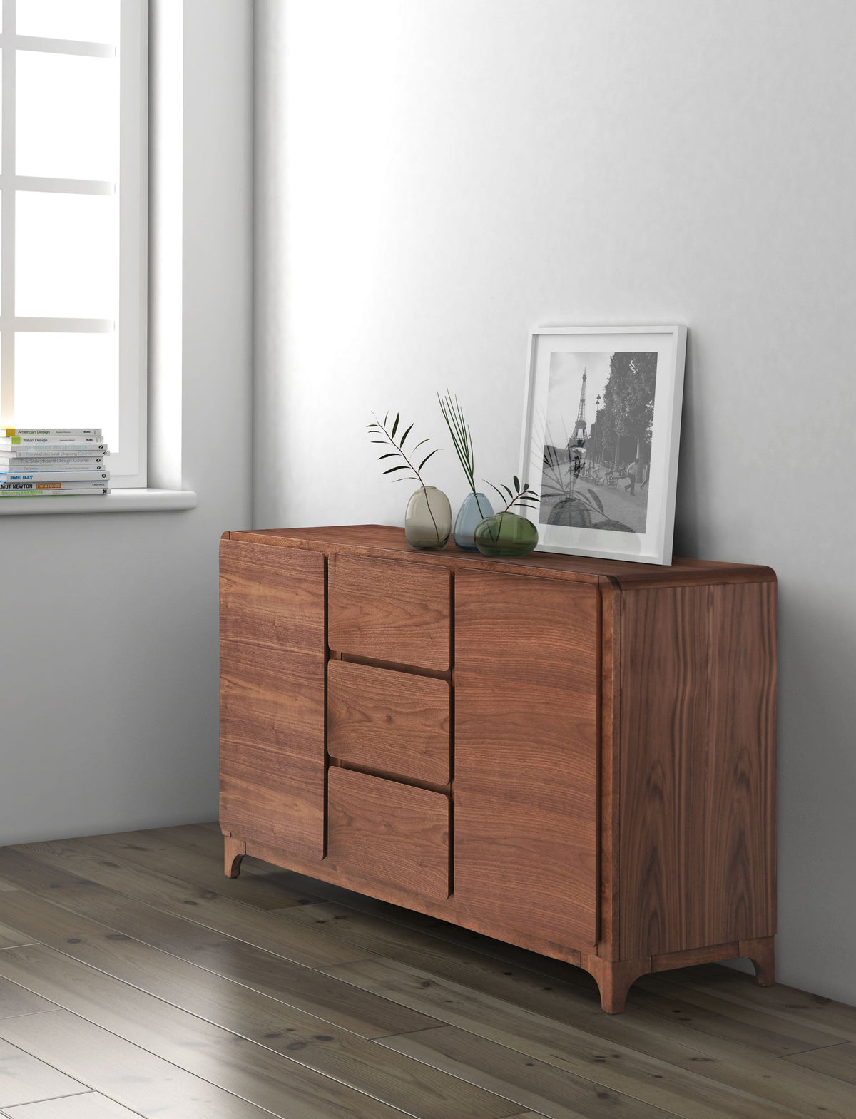 Coral Reef Buffet Walnut