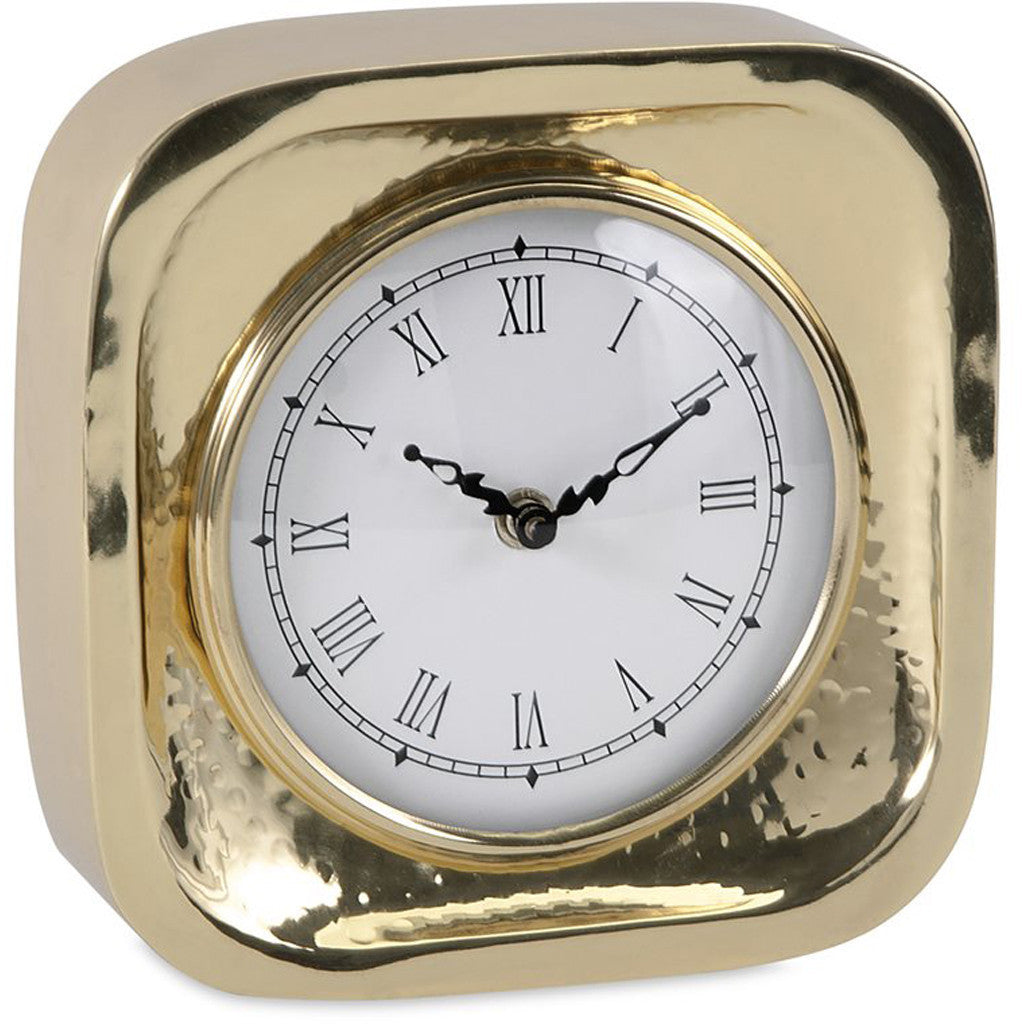 Elite Celebrations Gold Clock