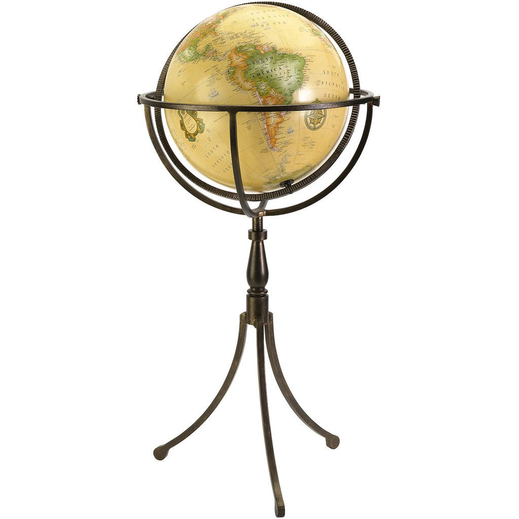 Varus Globe on Iron Stand