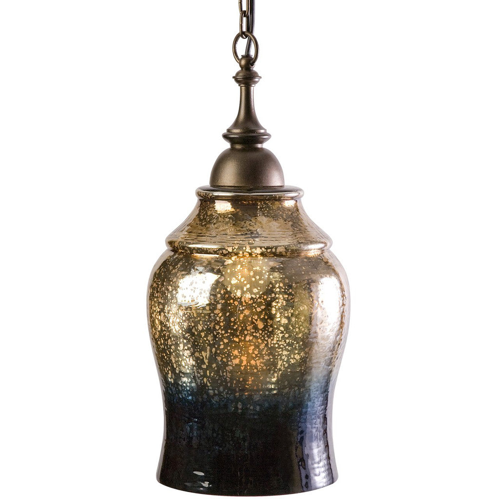 Ocean Blue Ombre Pendent Light