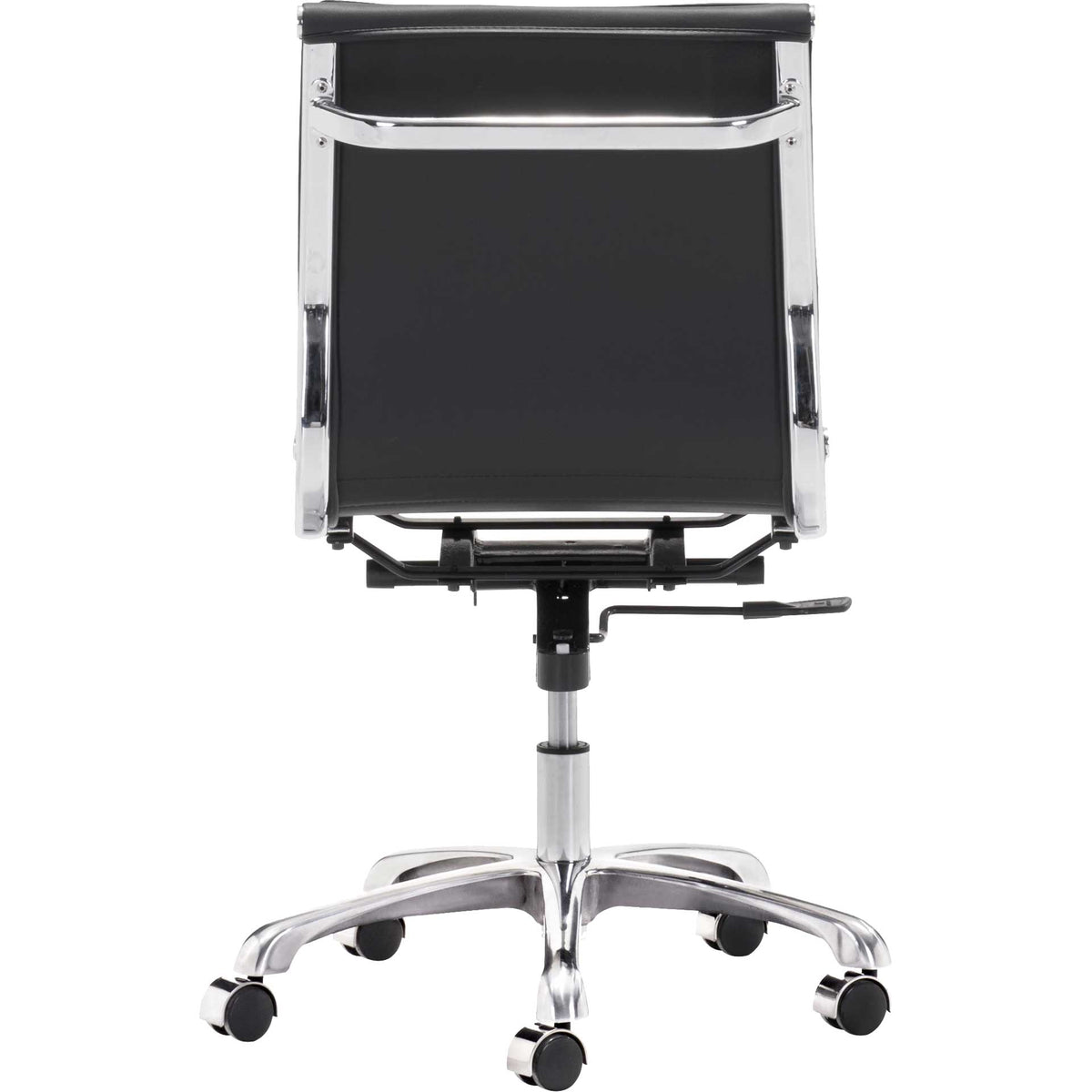 Lincoln Armless Office Chair Black