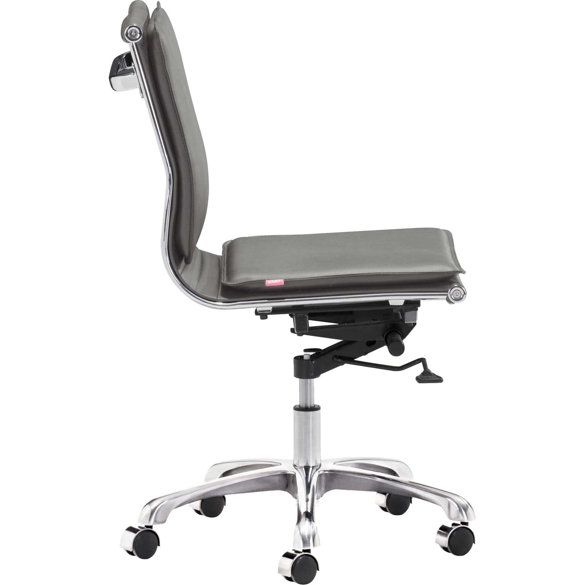 Lincoln Armless Office Chair Gray