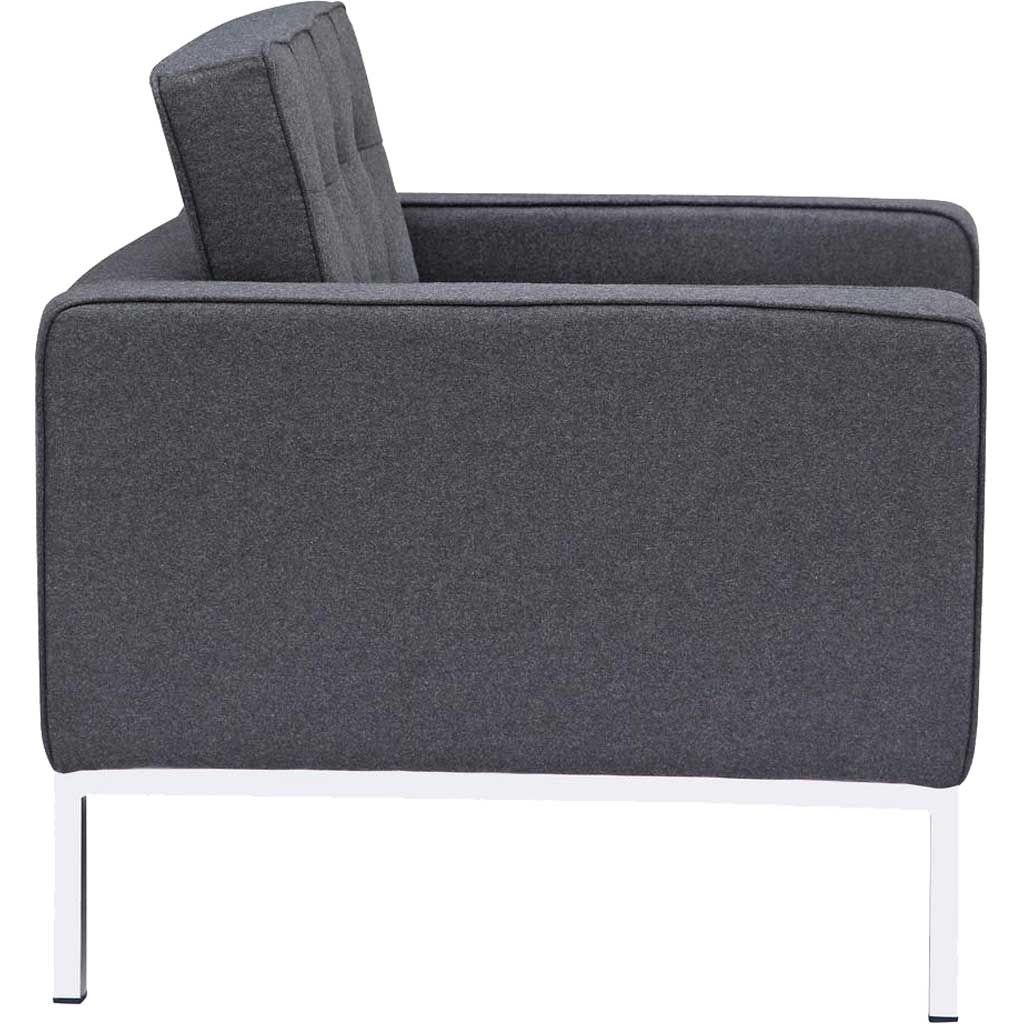Belmont Arm Chair in Wool Gray