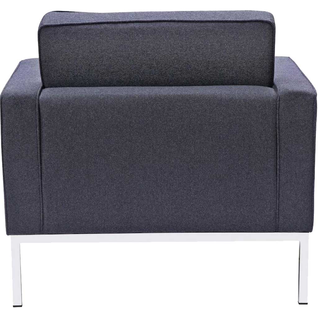 Belmont Arm Chair in Wool Gray