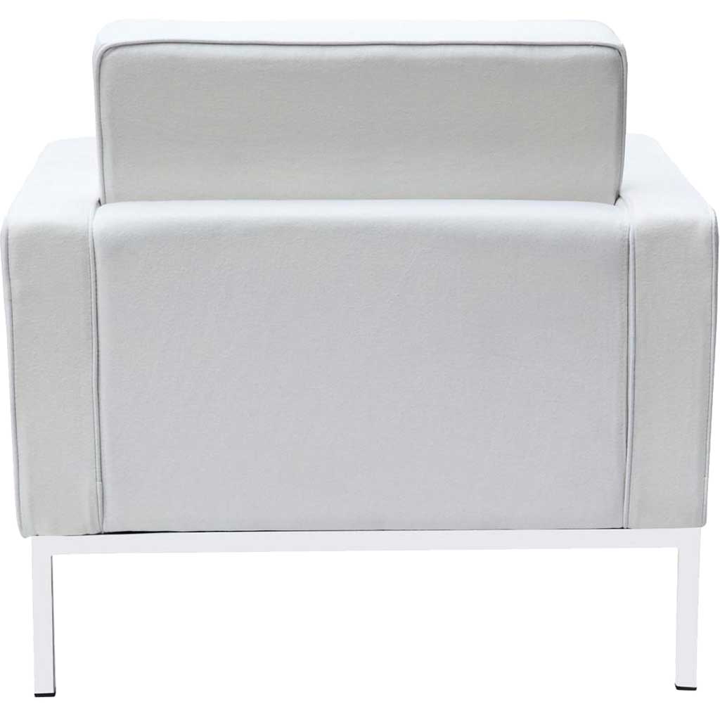 Belmont Arm Chair in Wool White