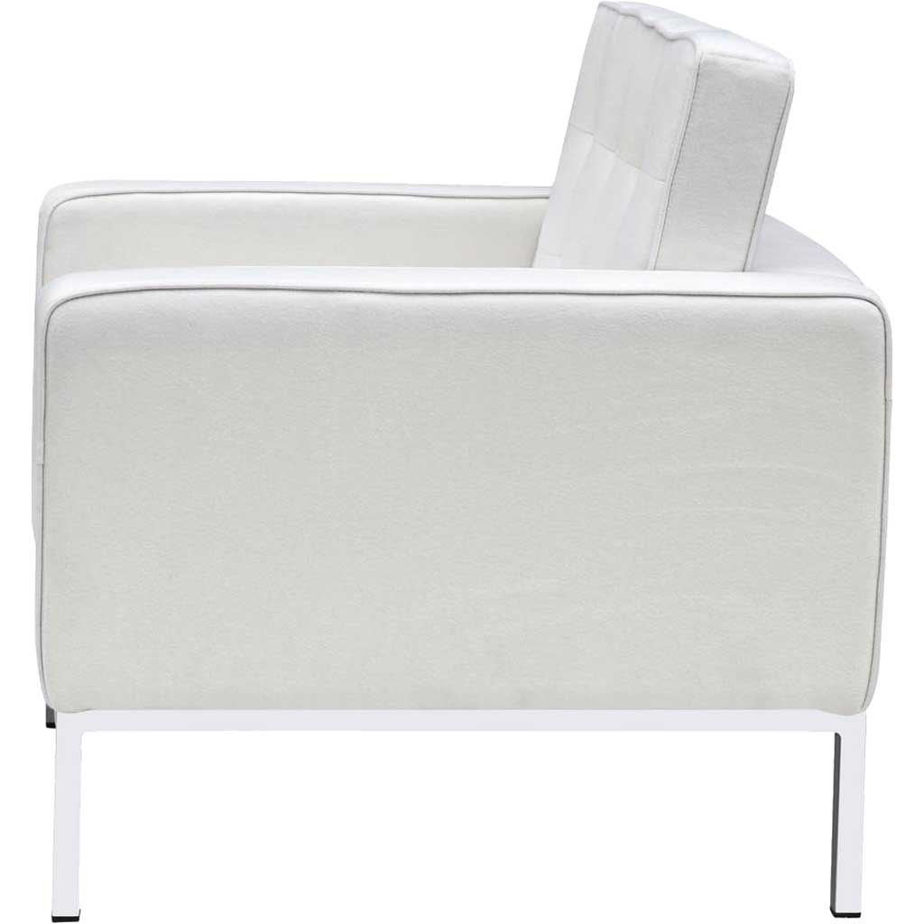 Belmont Arm Chair in Wool White