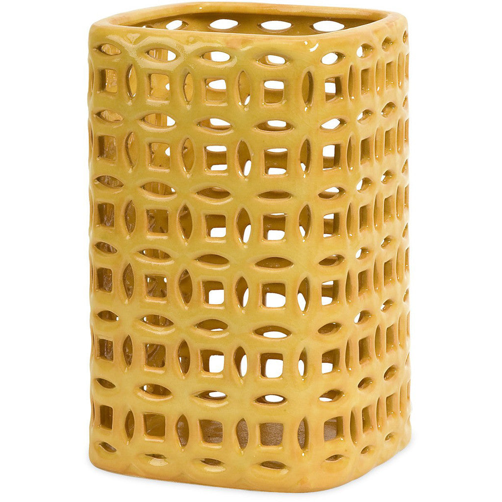 Lyon Small Graphic Vase