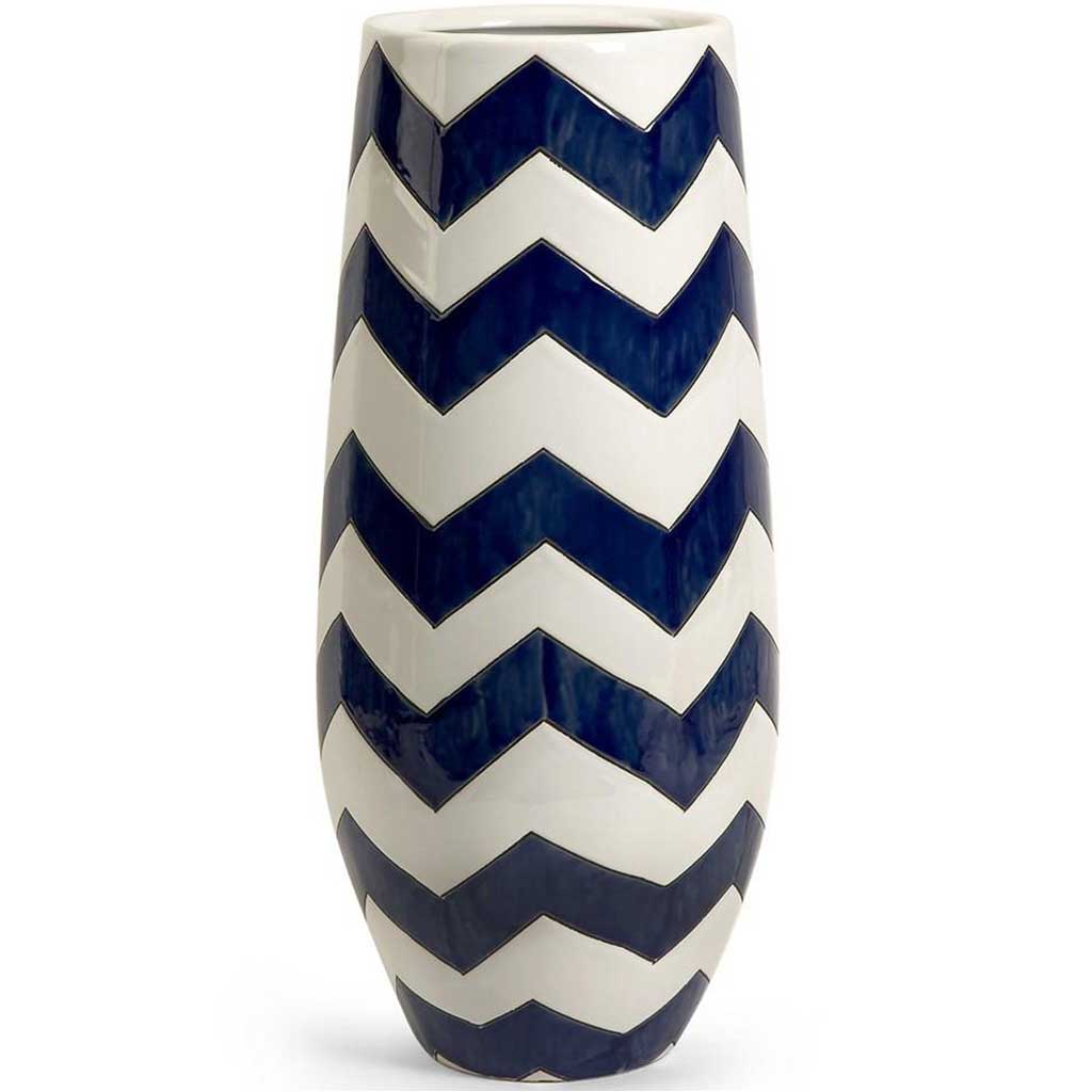 Chevron Tall Vase