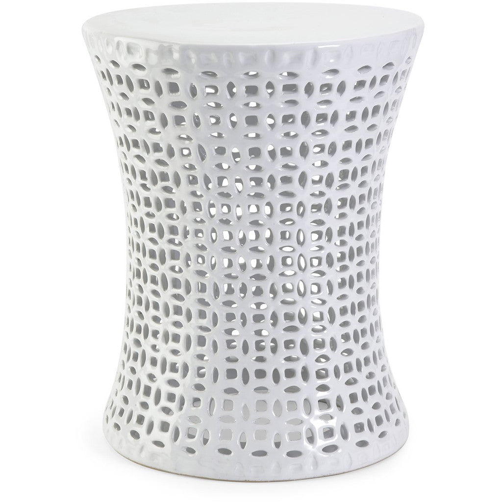 Huron Cutwork Garden Stool