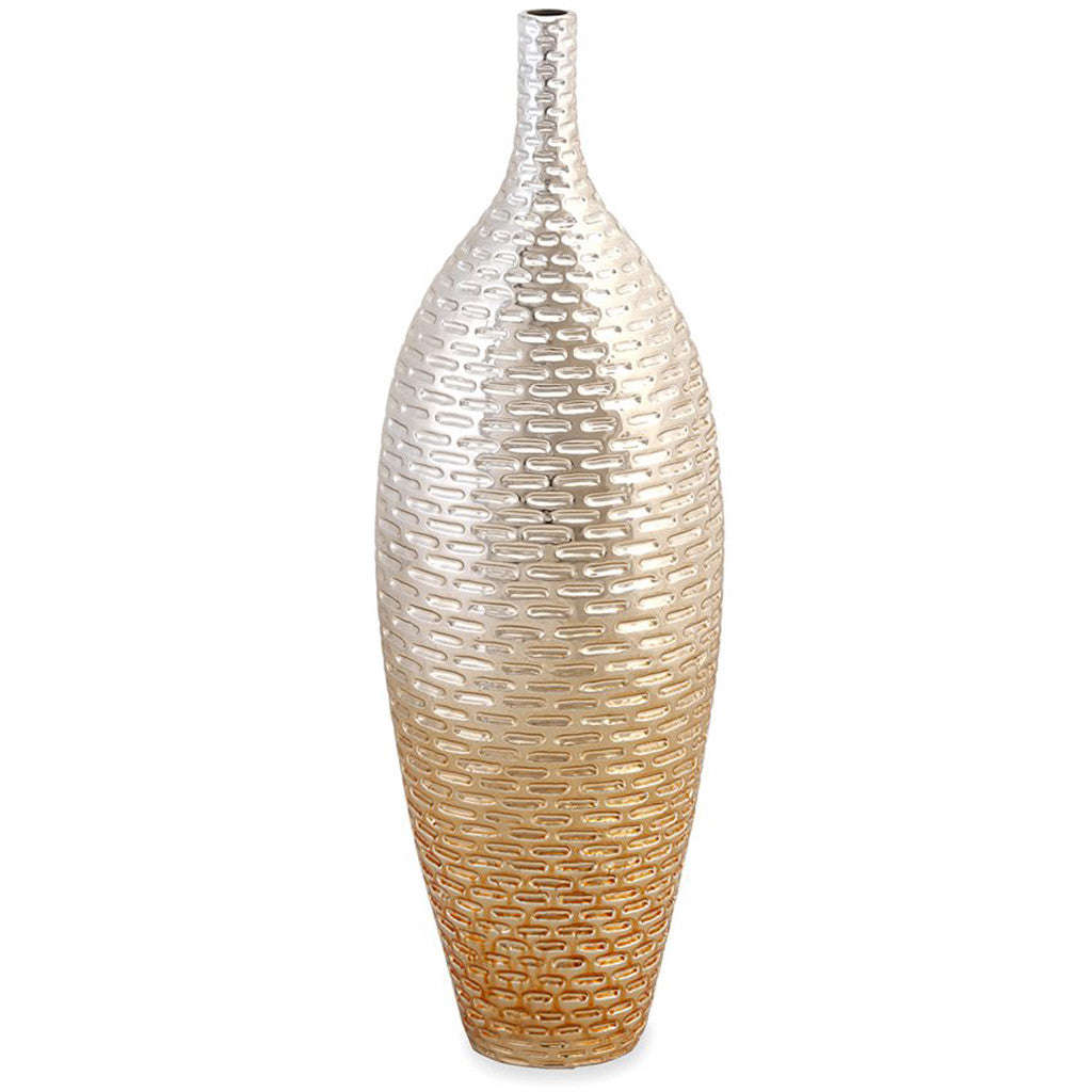 Nikki Chu Metallic Vase Short