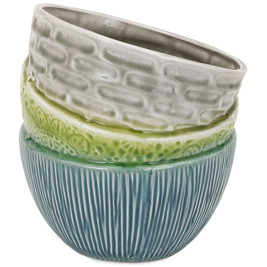 Stacked Bowl Planter