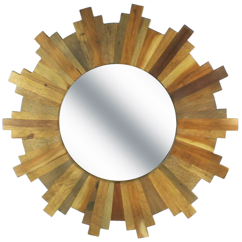 Sunlight Wood Mirror