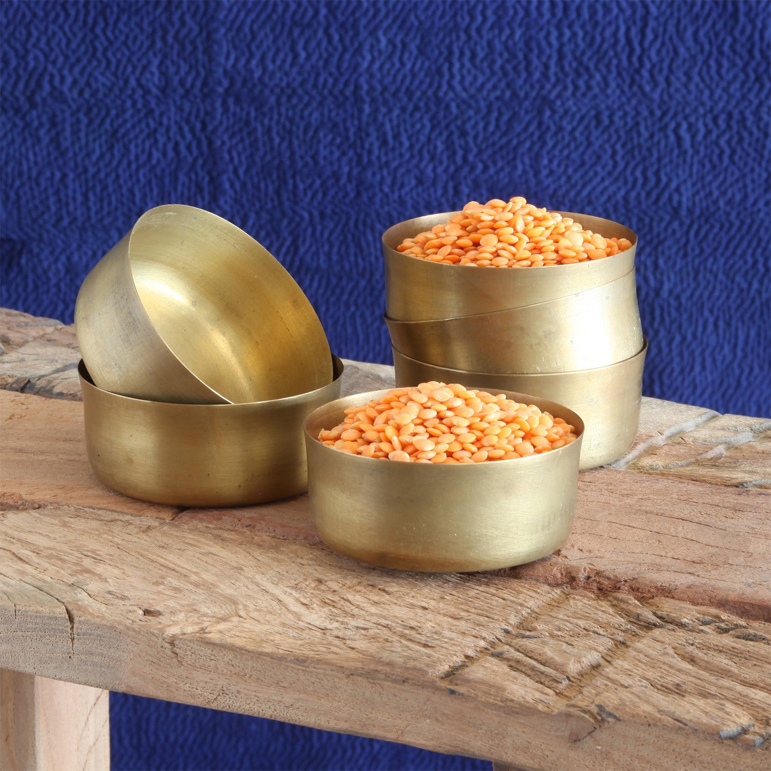 Dalia Brass Bowl Polished Brass