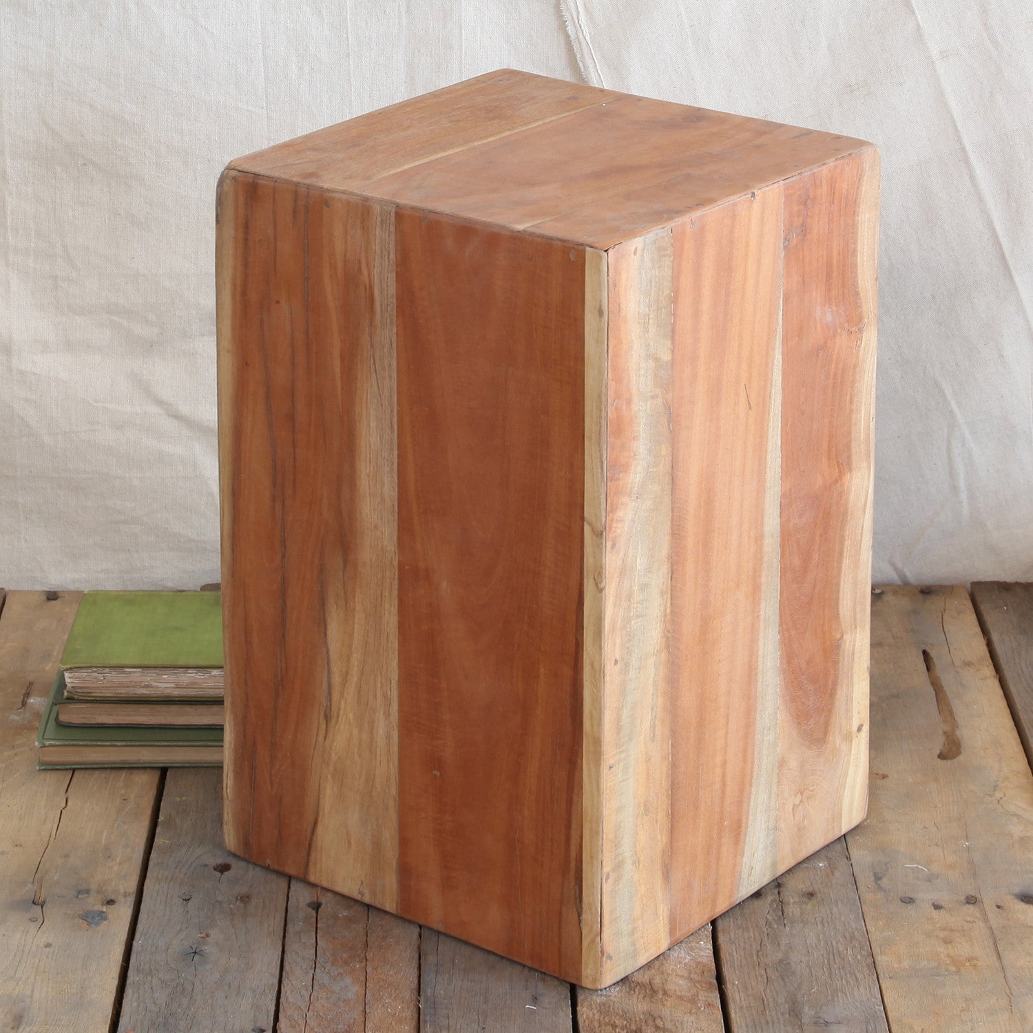 Reclaimed Wood Block Medium