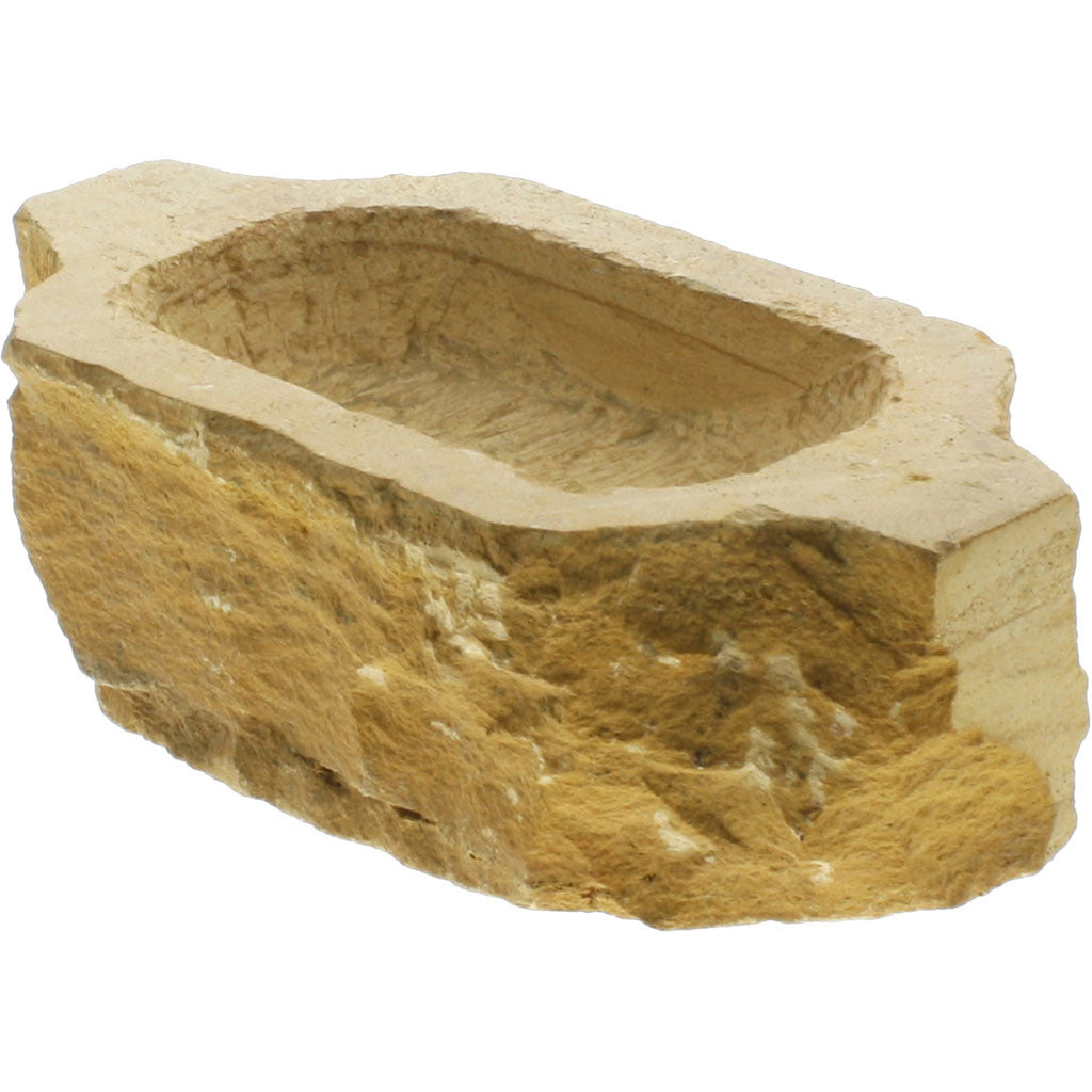 Oval Sandstone Mortar