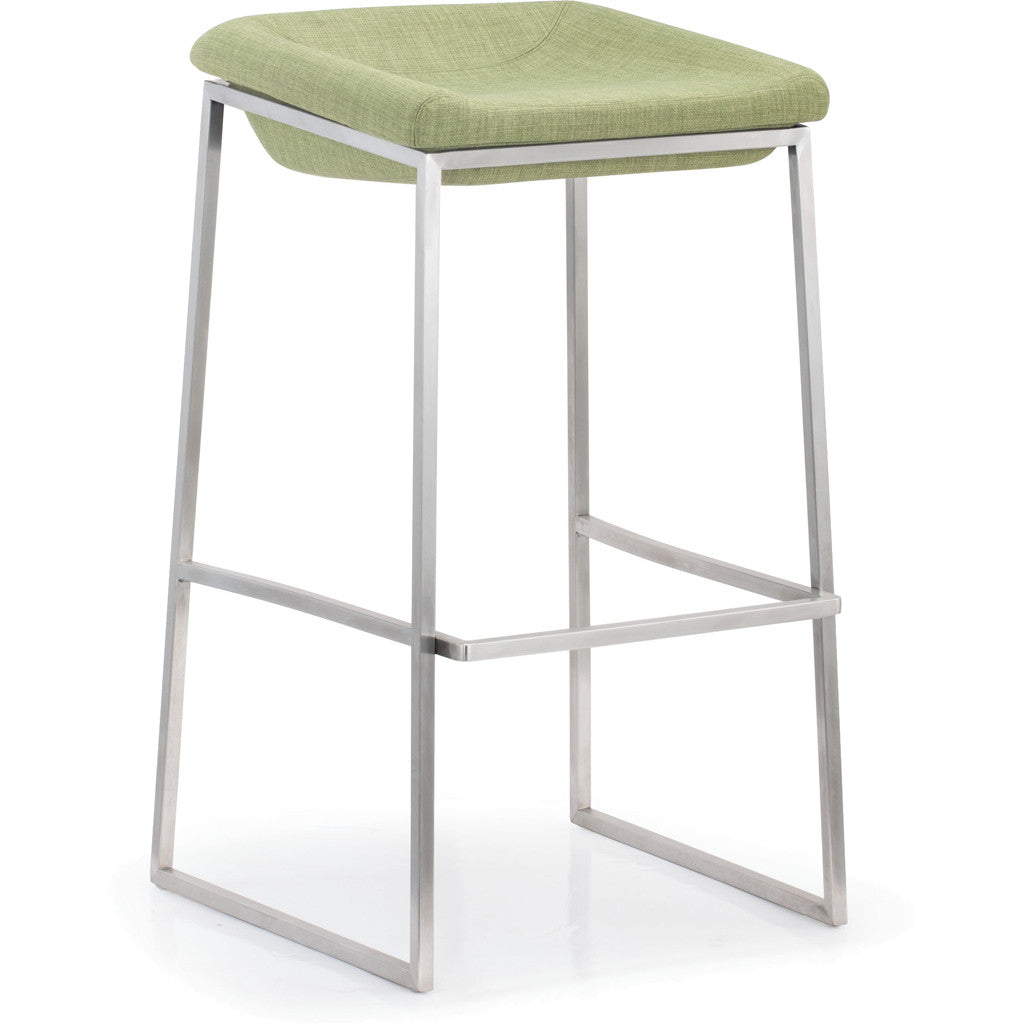 Ledyard Bar Chair Green (Set of 2)