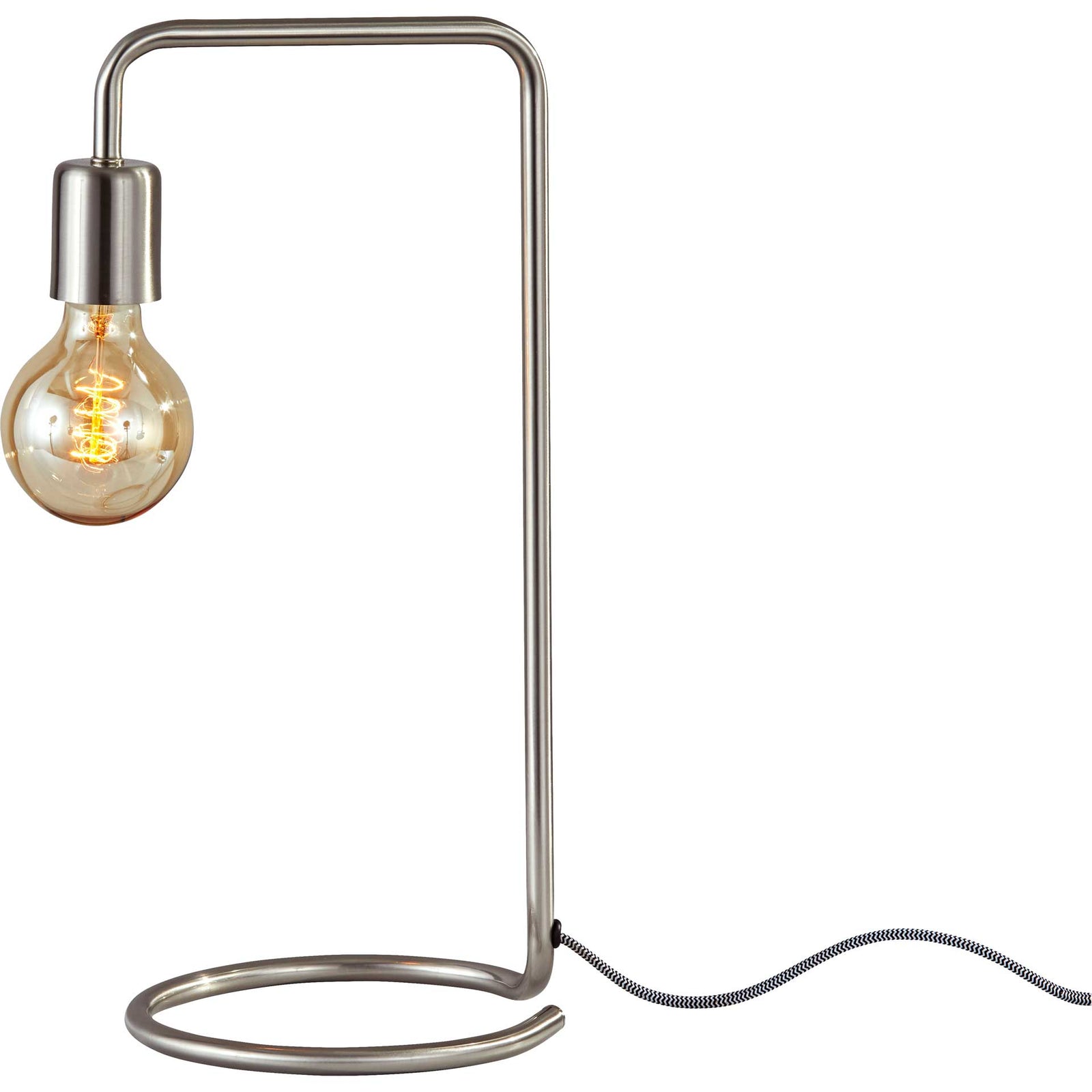 Montgeron Desk Lamp Brushed Steel