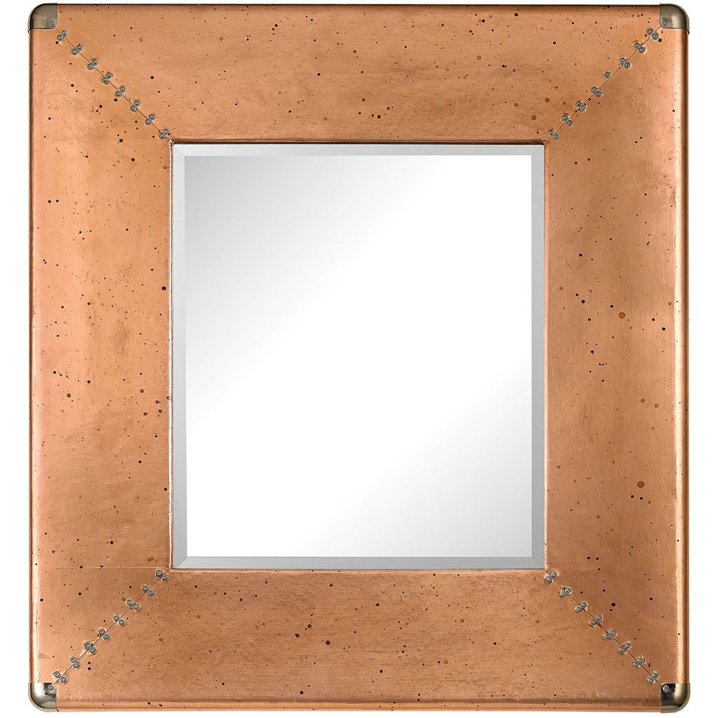 Sterling Copper Frame Mirror