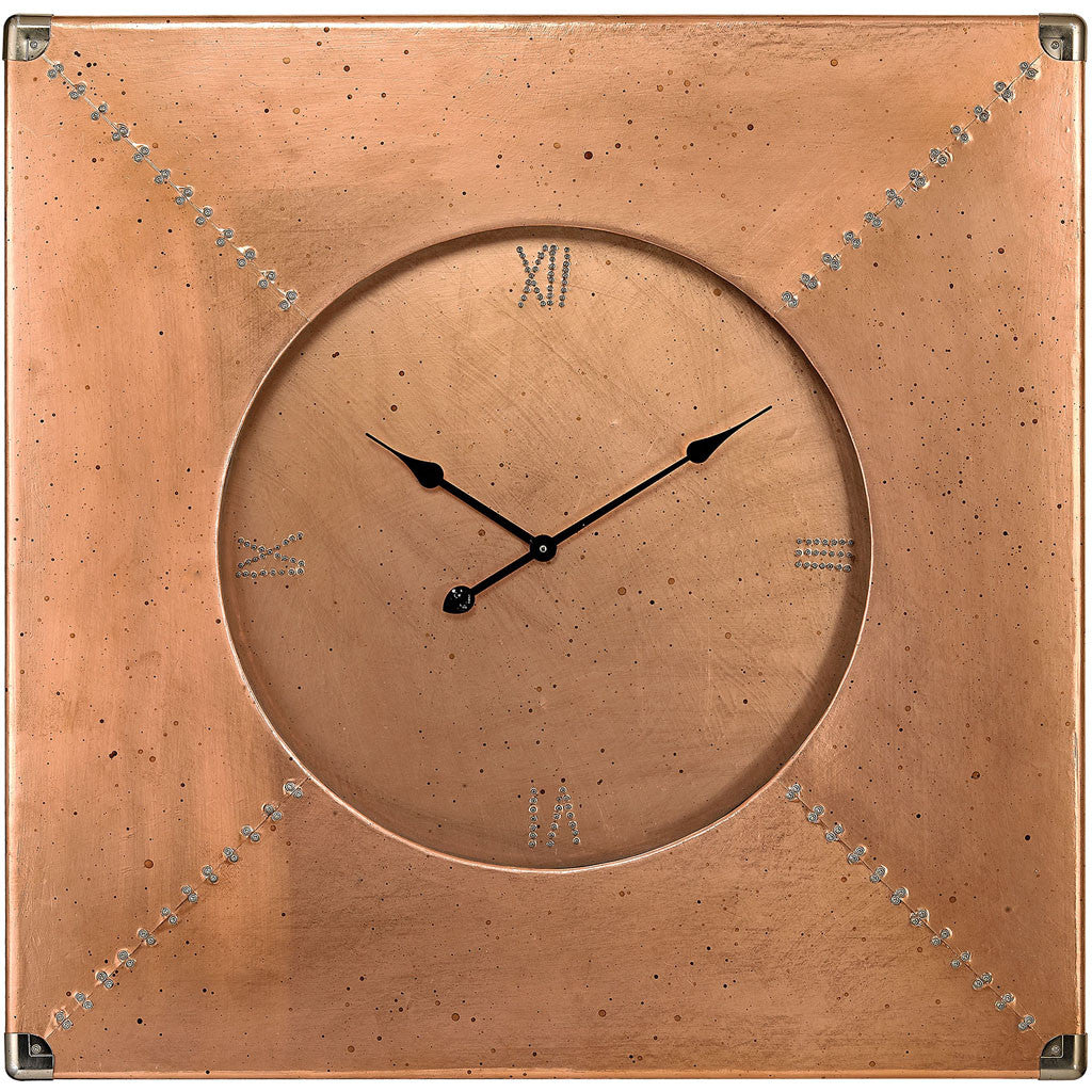 Sterling Copper Frame Clock