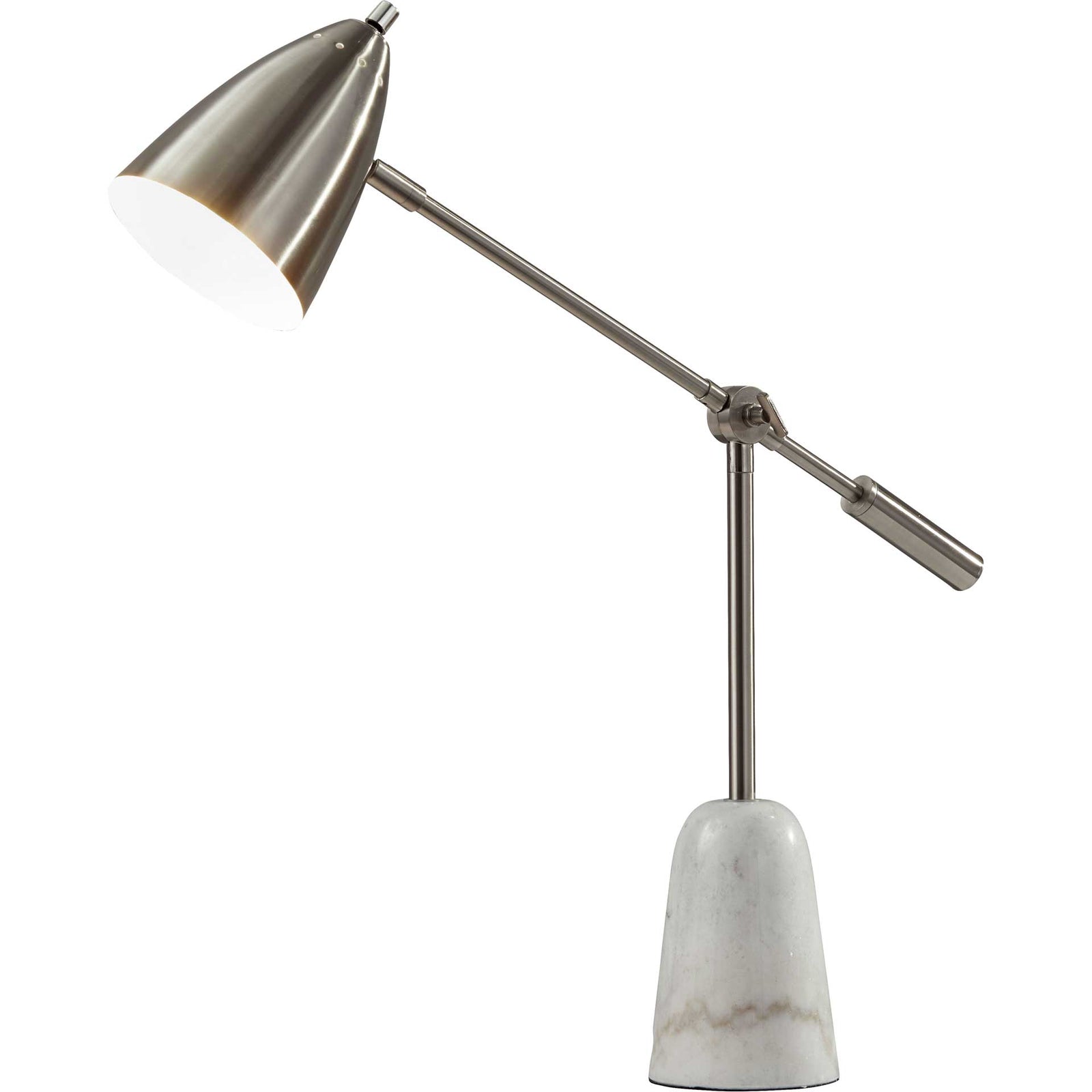 Norfolk Desk Lamp Brushed Steel