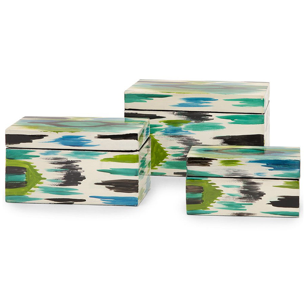 Daniels Handpainted Lacquer Boxes (Set of 3)