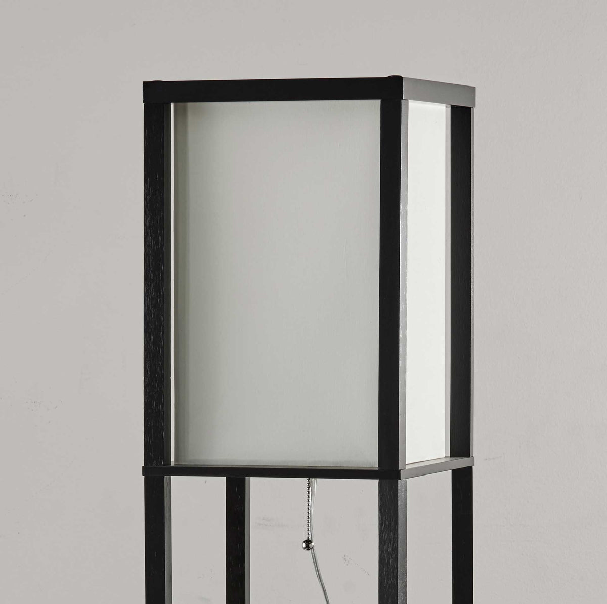 William Shelf Floor Lamp Black