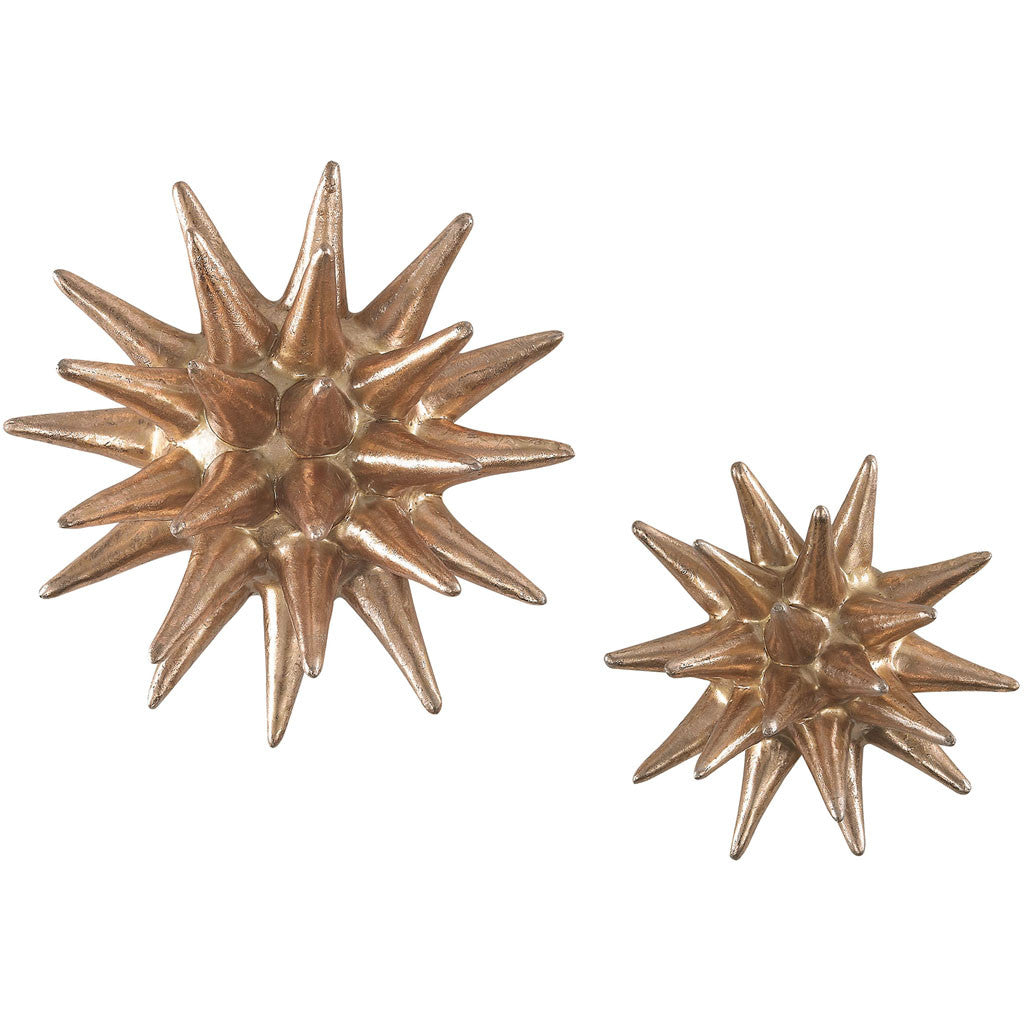 Haley Composite Decor Copper (Set of 2)