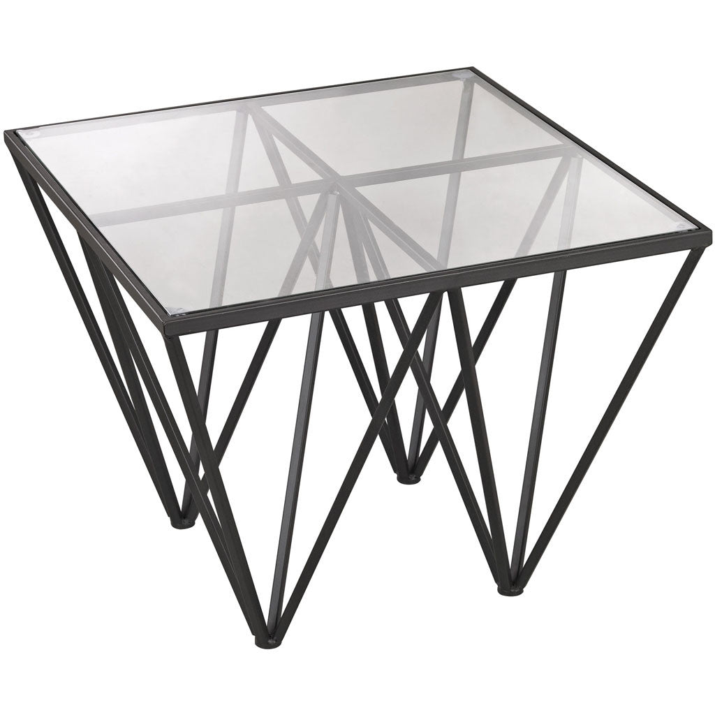 Holter Geometric Side Table