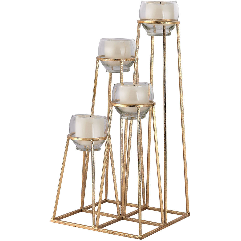 Sax Cupped Tea-Light Holder