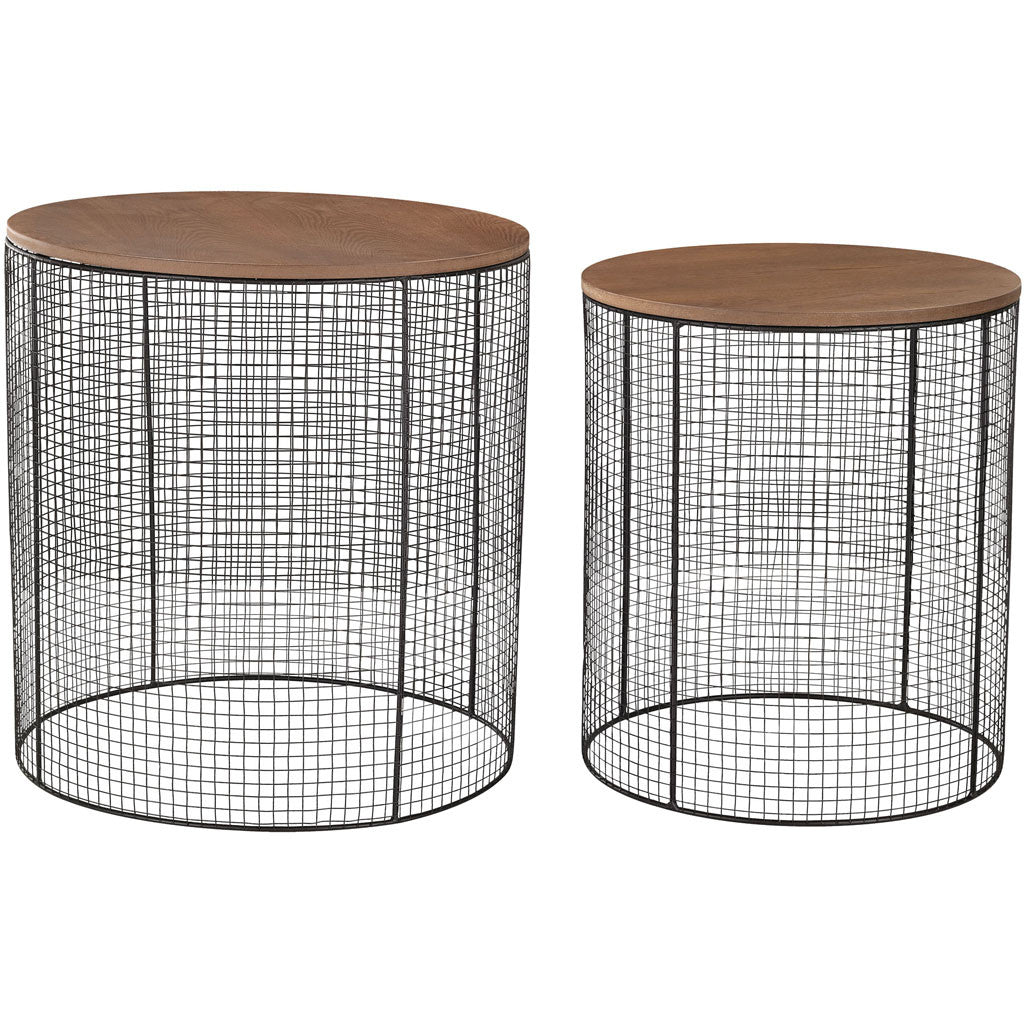 Rosen 2-Piece Wire Side Table