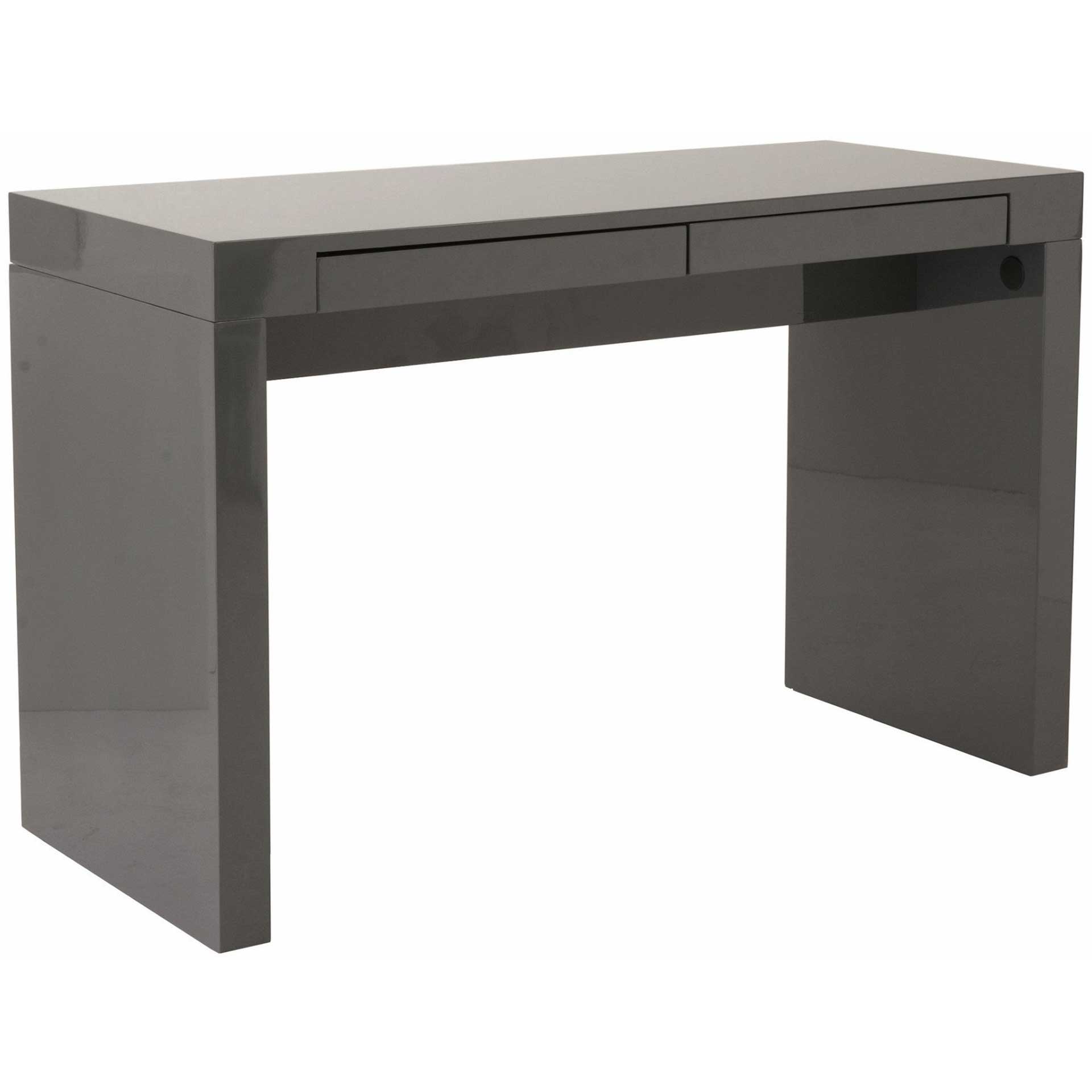 Donnay Desk Gray Lacquer