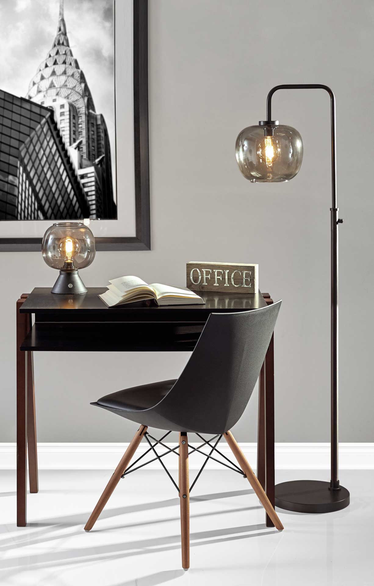 Ashland Table Lantern Black