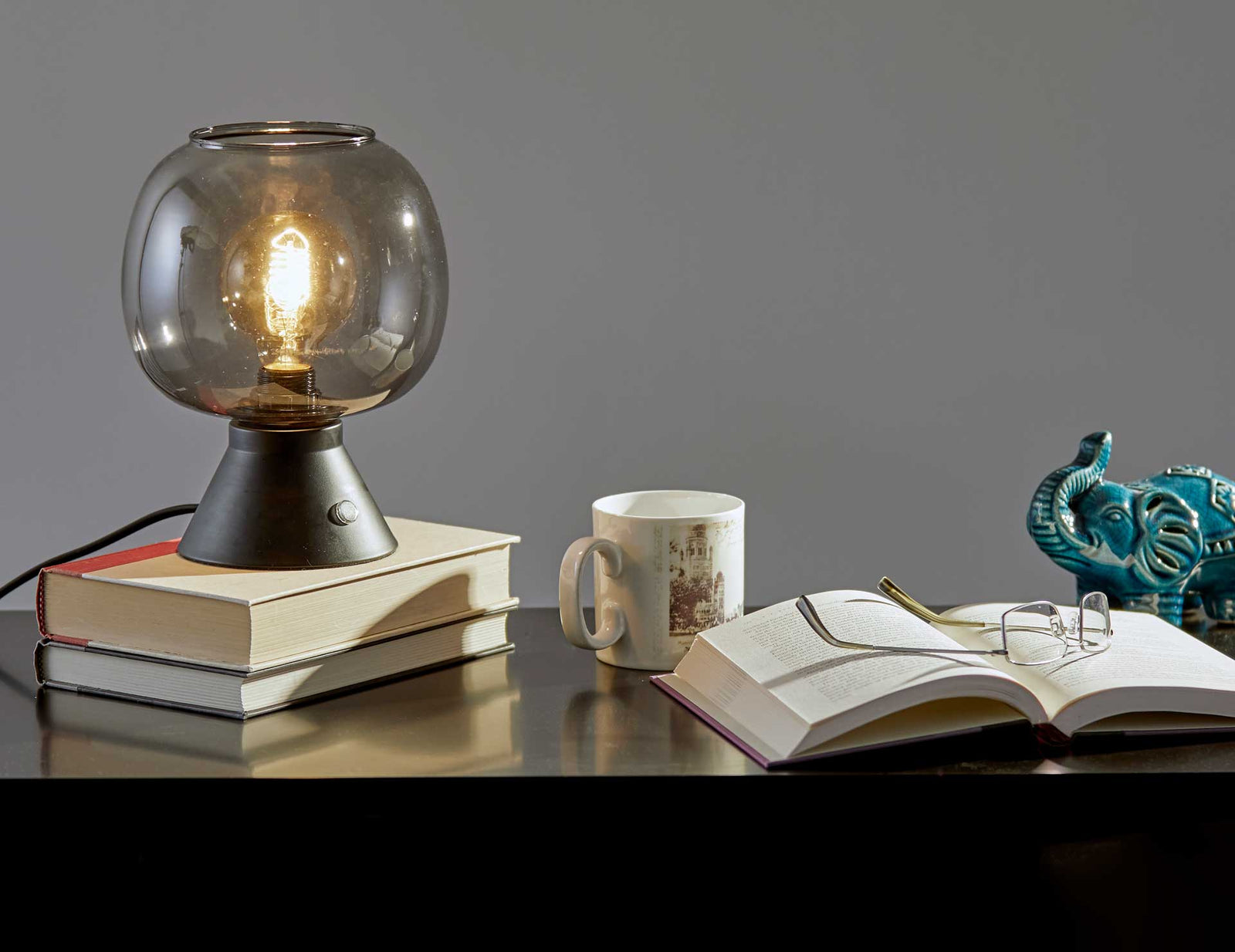 Ashland Table Lantern Black