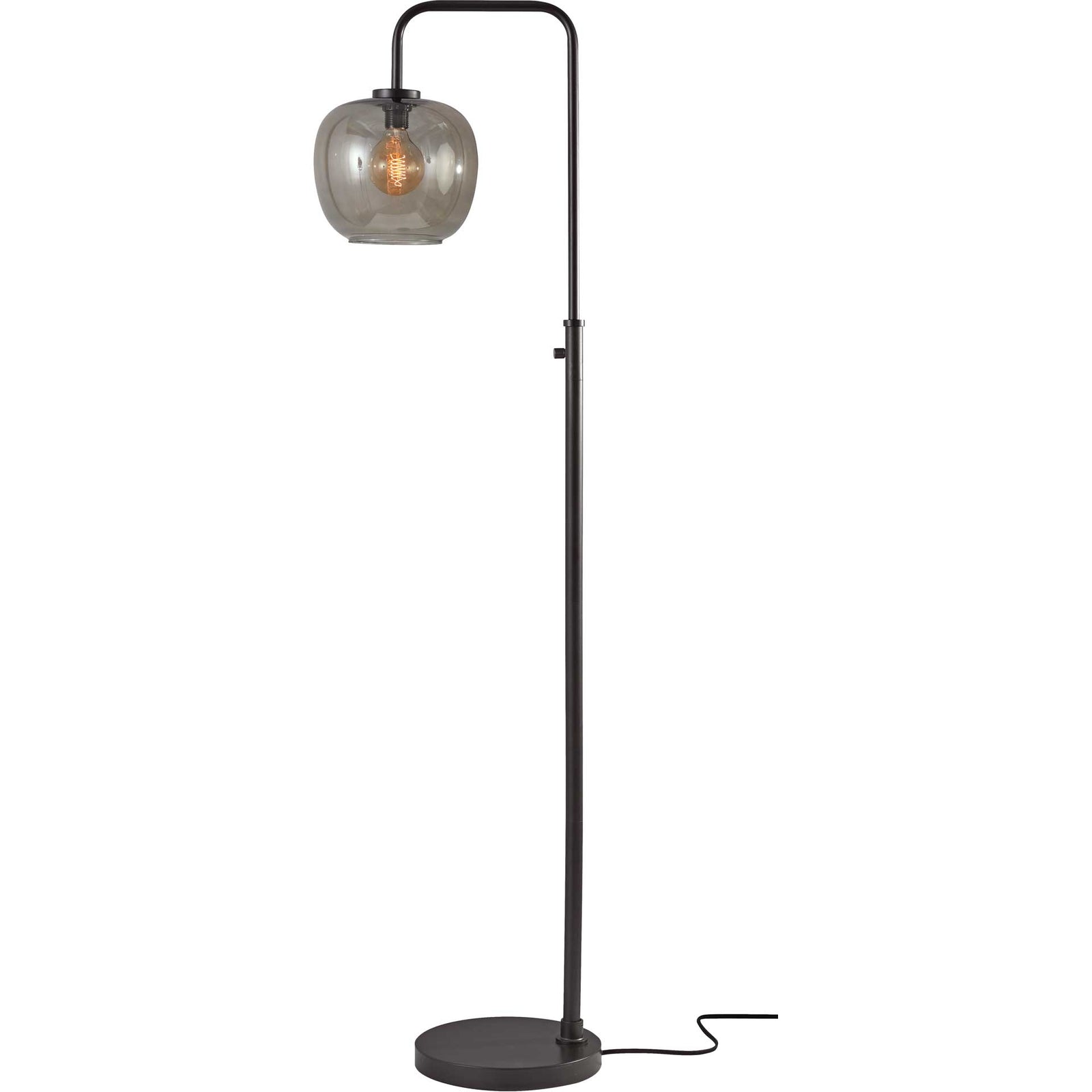 Ashland Floor Lamp Brushed Steel