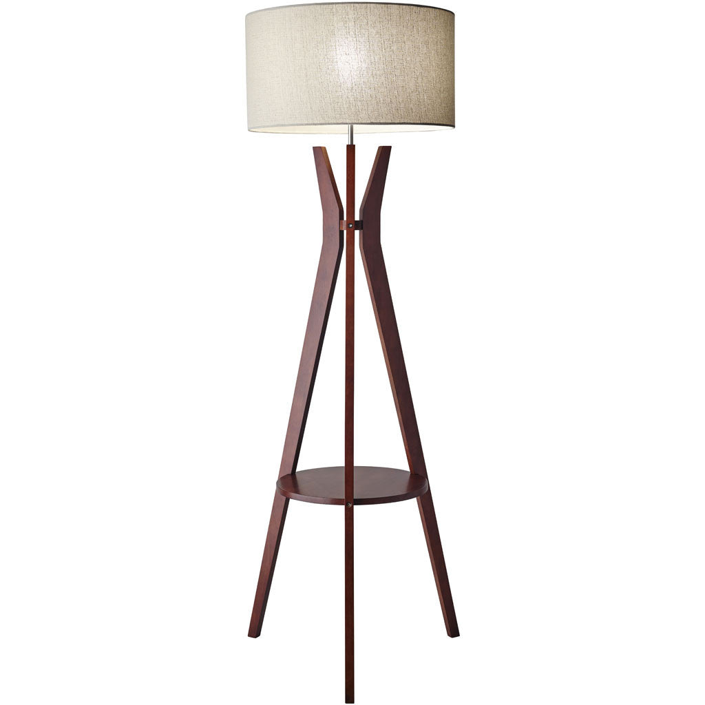 Beckler Shelf Floor Lamp