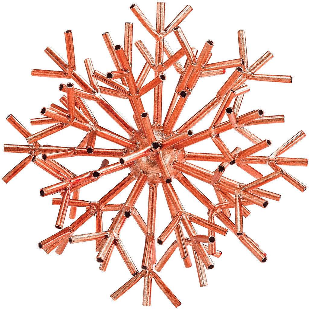 Arezzo Sculpture Bright Copper