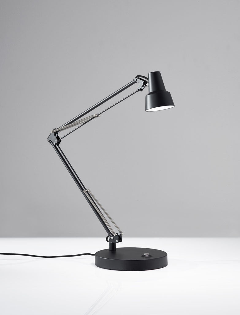 Quincy Desk Lamp Black