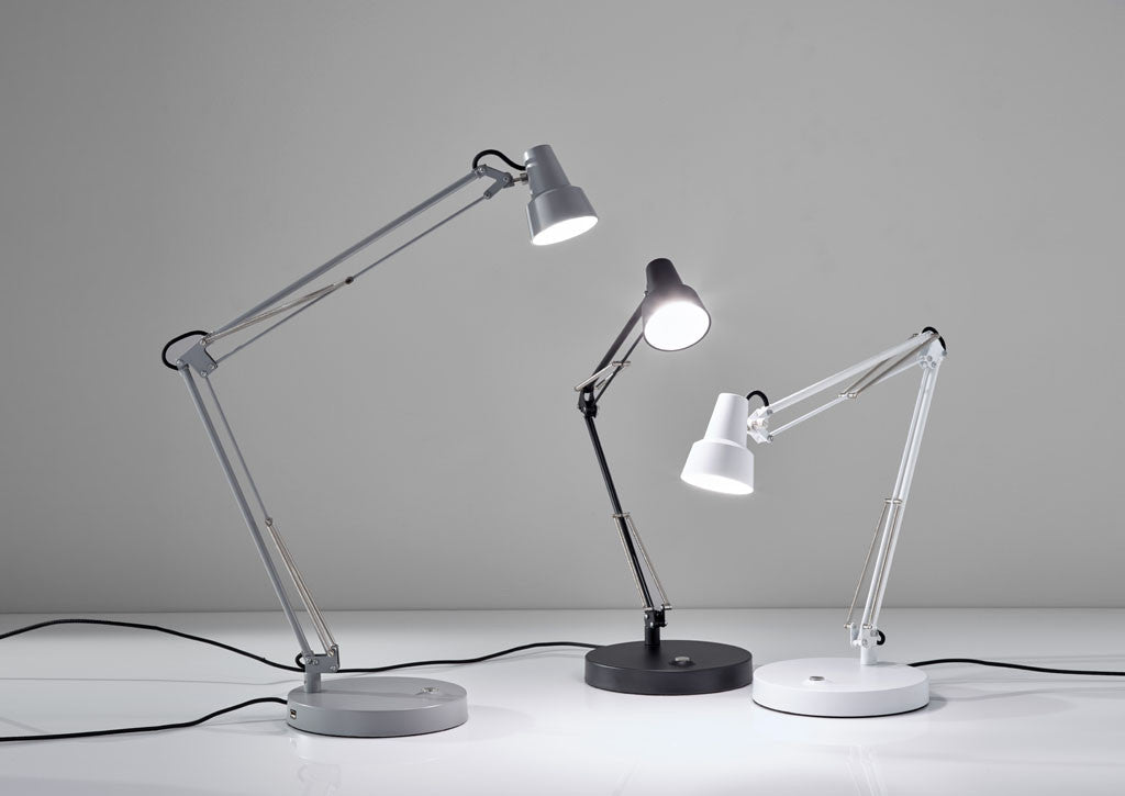 Quincy Desk Lamp Black