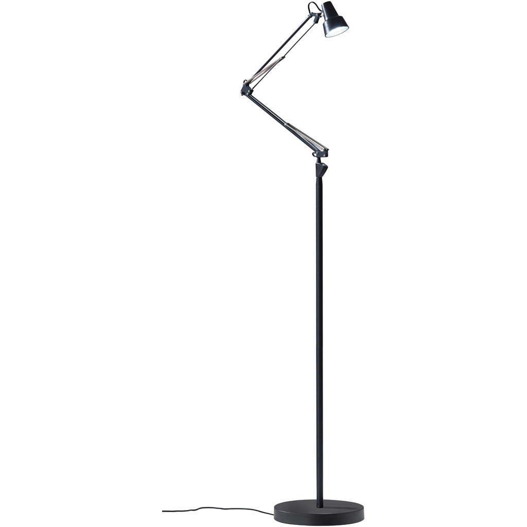 Quincy Floor Lamp Black