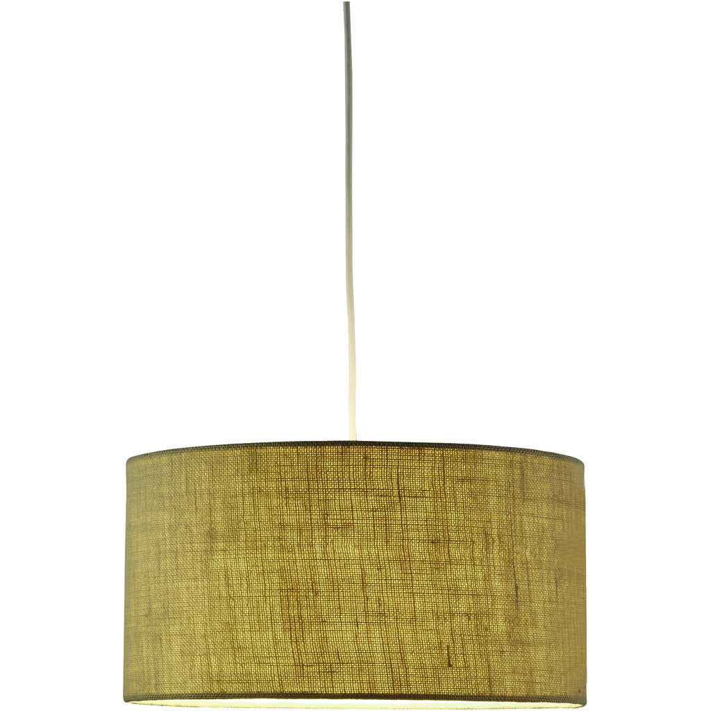 Hudson Drum Pendant Wheat