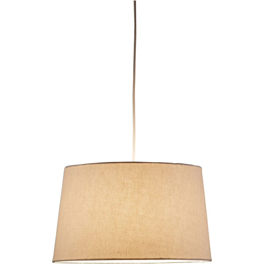 Hudson Tapered Drum Pendant Natural
