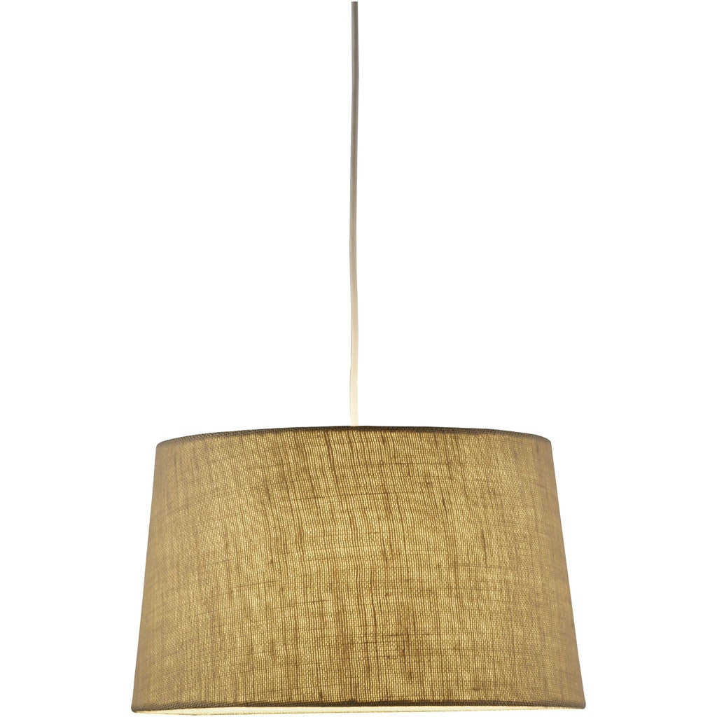 Hudson Tapered Drum Pendant Wheat