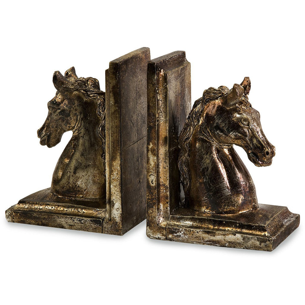 Queens Horse Bookends (Set of 2)