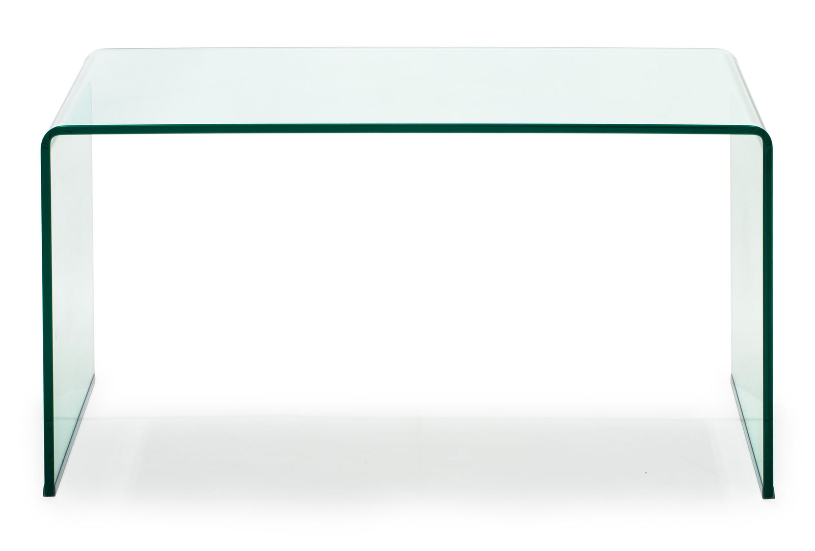 Contour Desk Clear Glass