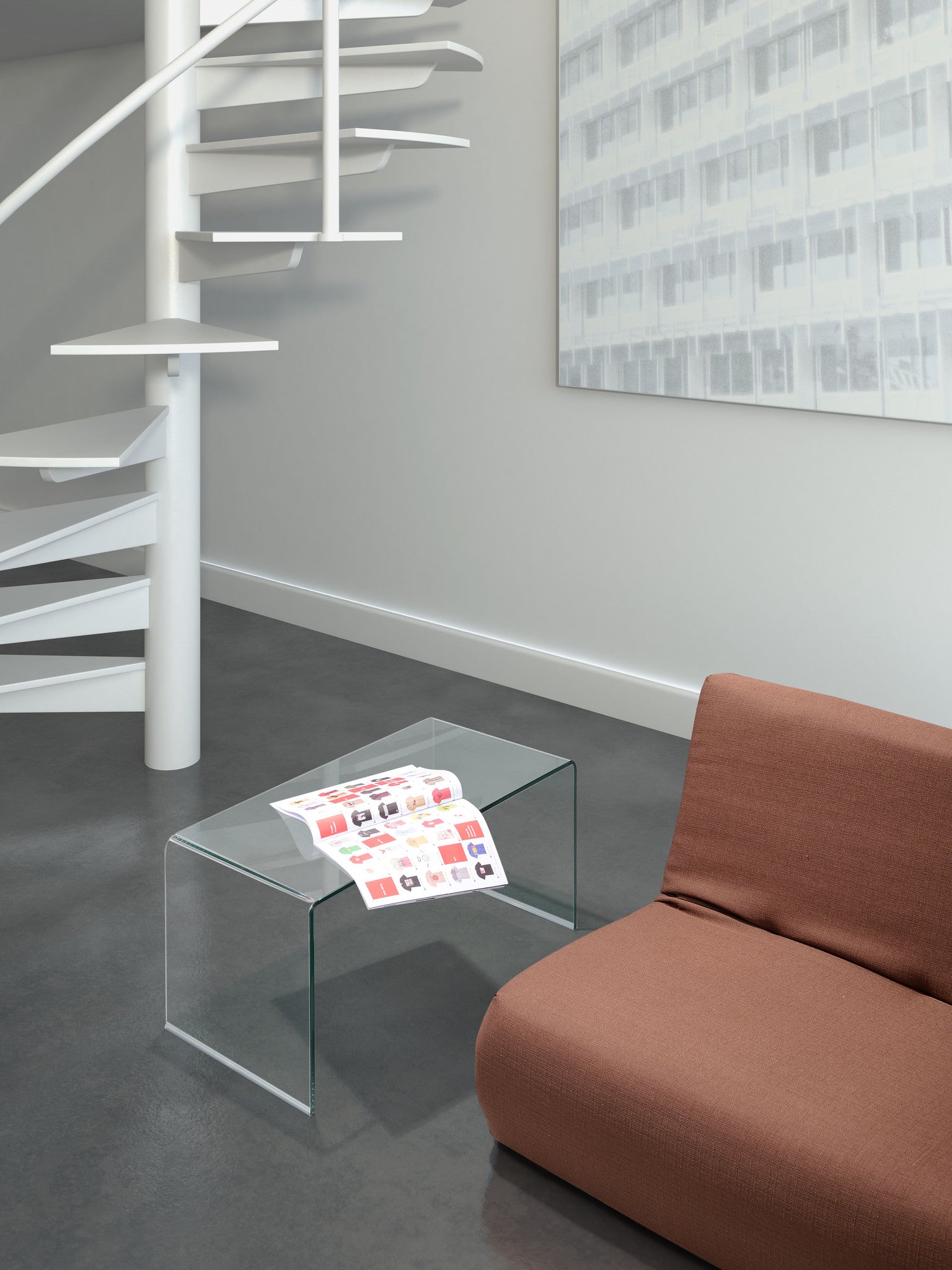 Canterbury Coffee Table Clear Glass