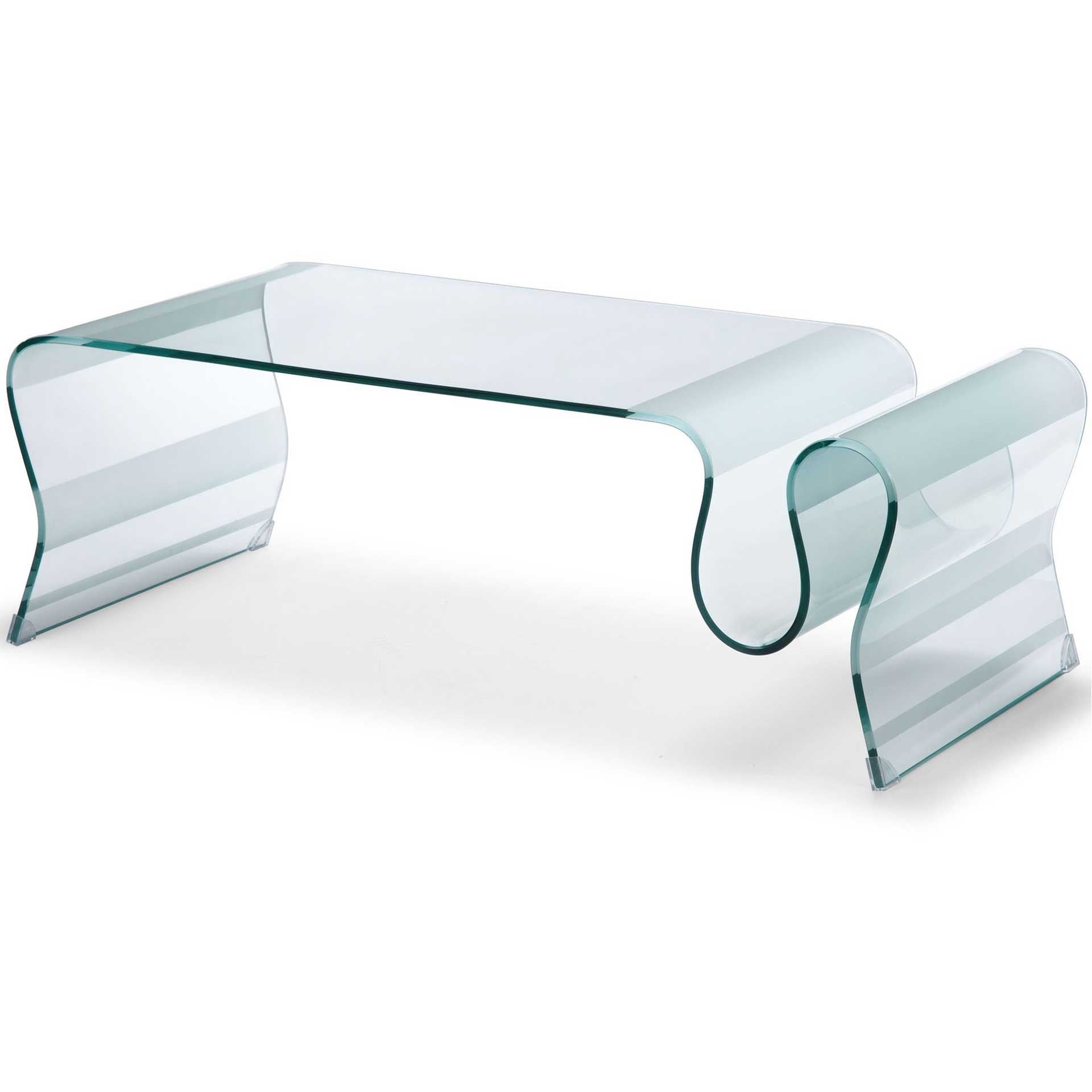 Danbury Coffee Table Clear Glass