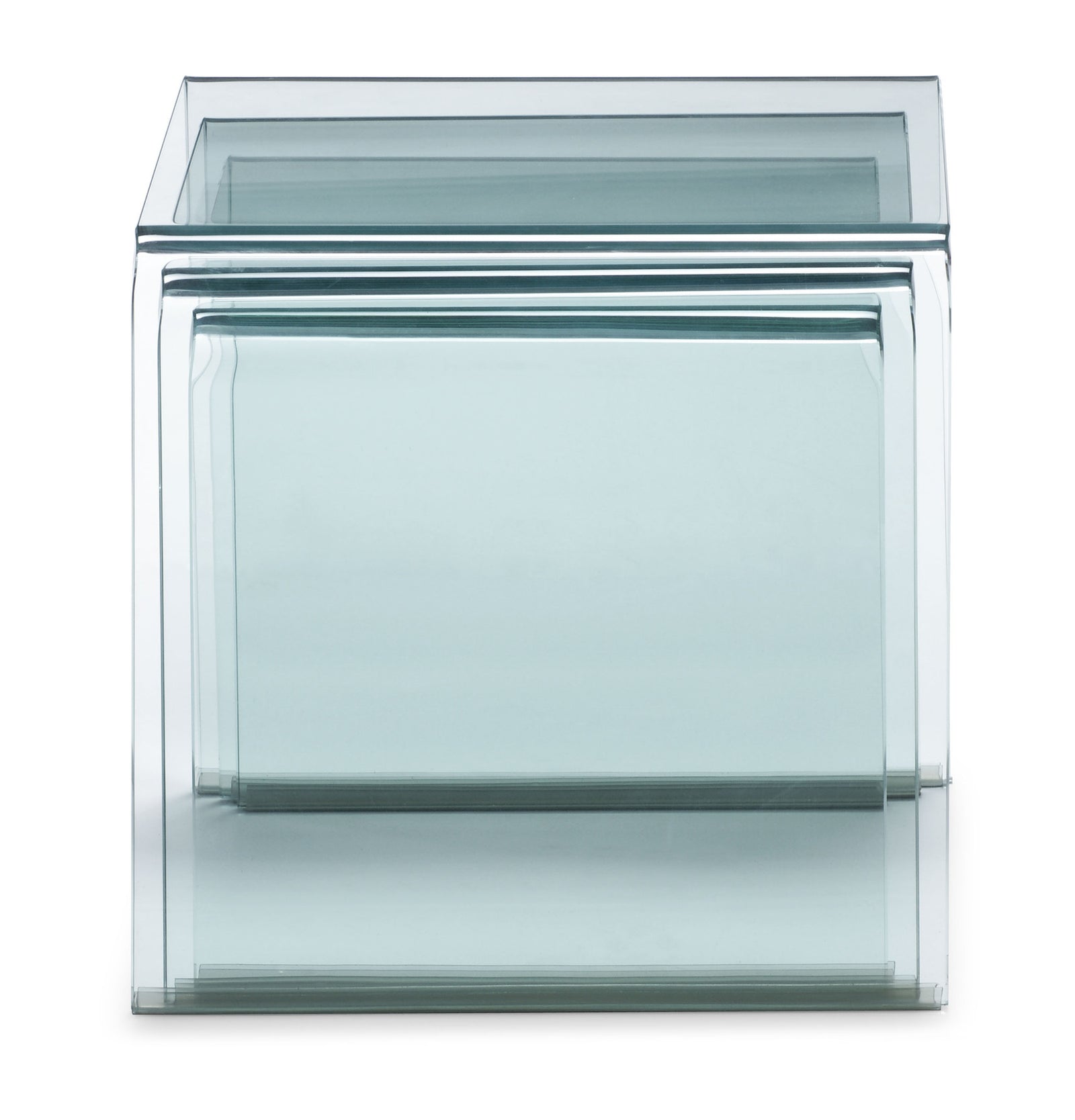 Ellsbury Nesting Table Clear Glass