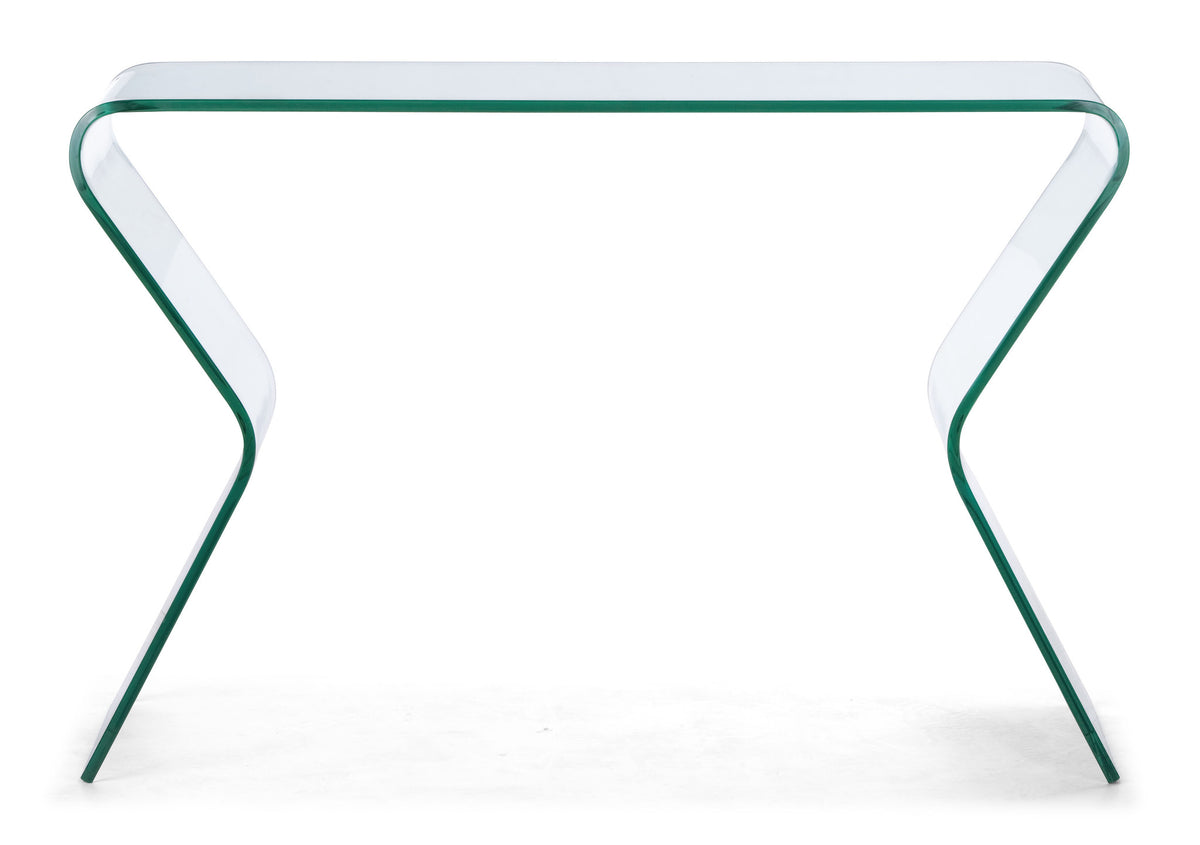 Redding Console Table Clear Glass